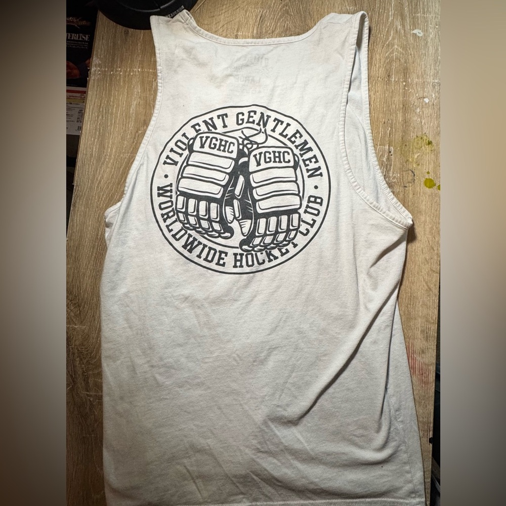 Violent Gentlemen White Tank Top